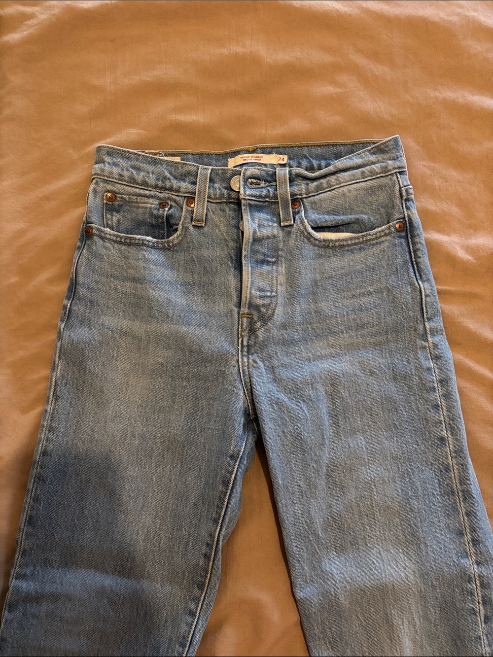 Levi's Wedgie Straight Leg Jeans